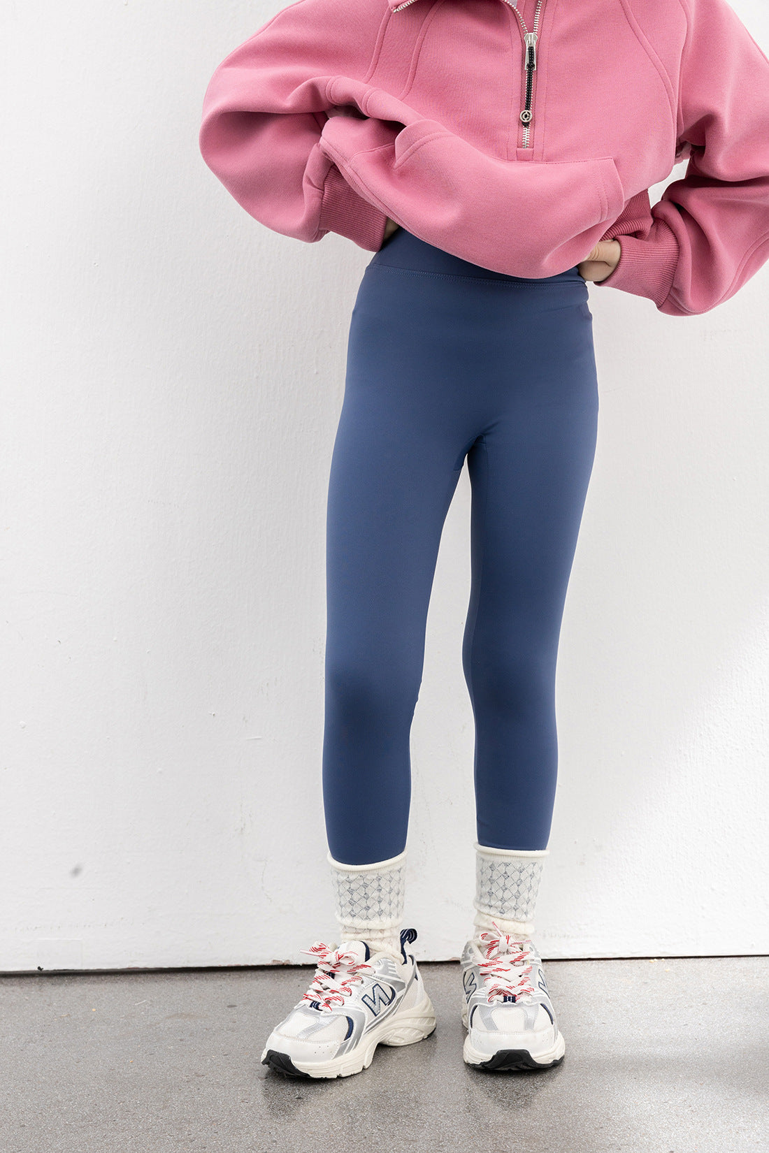 WhisperFlex Bliss Legging - Blue Iris