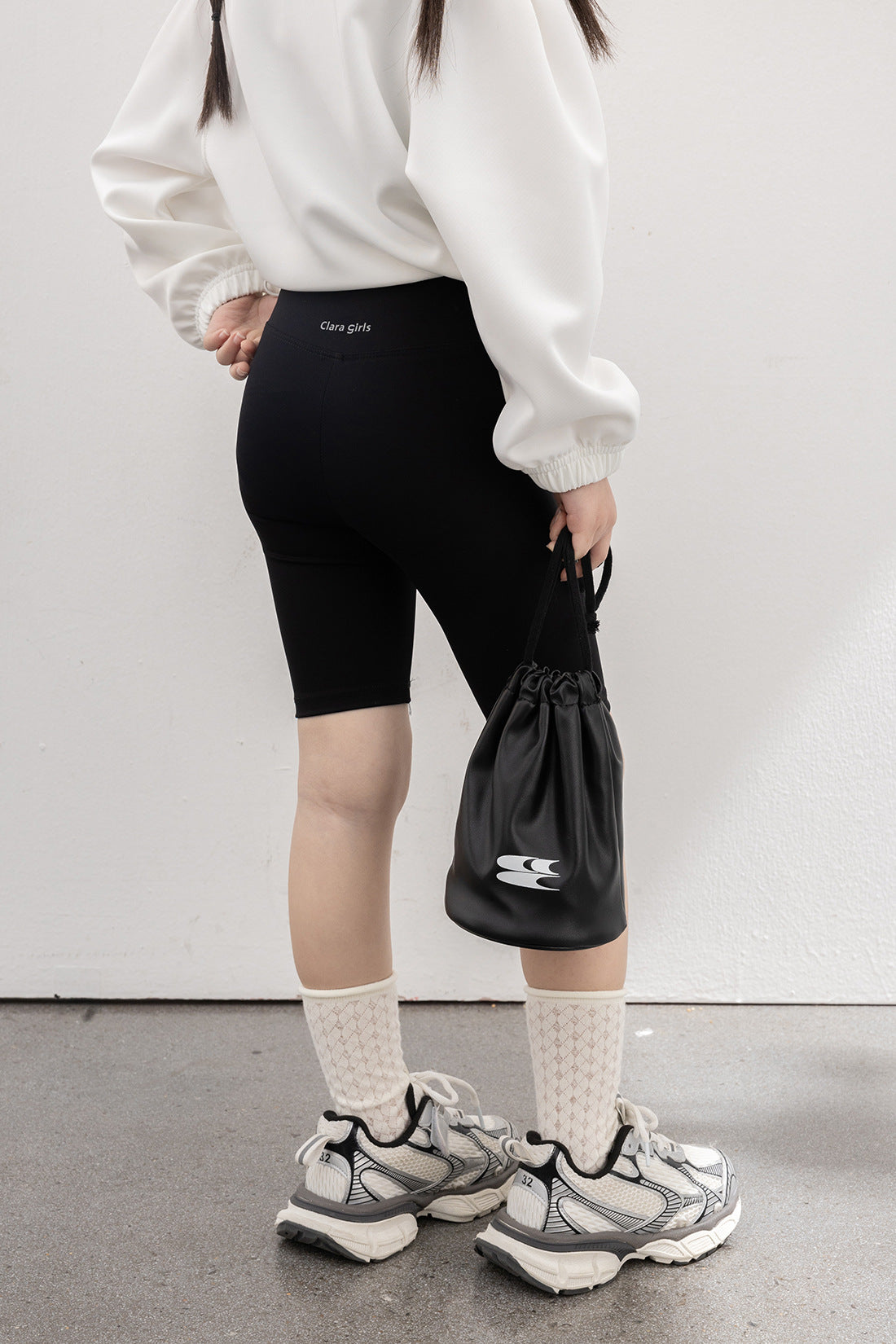 Short Yoga Legging - Black Cool